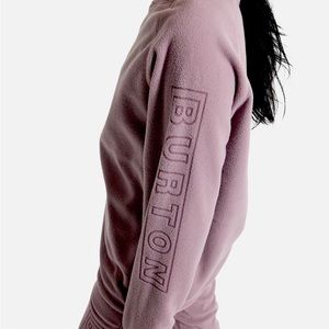 NWT Burton Fleece crew laying sweater